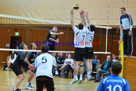 Volleyball Herren Verbandsliga SG Sinsheim/Waibstadt/Helmstadt gegen FV Flehingen 04.11.2017 (© Siegfried Lörz)